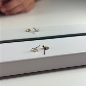 Elegant Gold Earring Stack